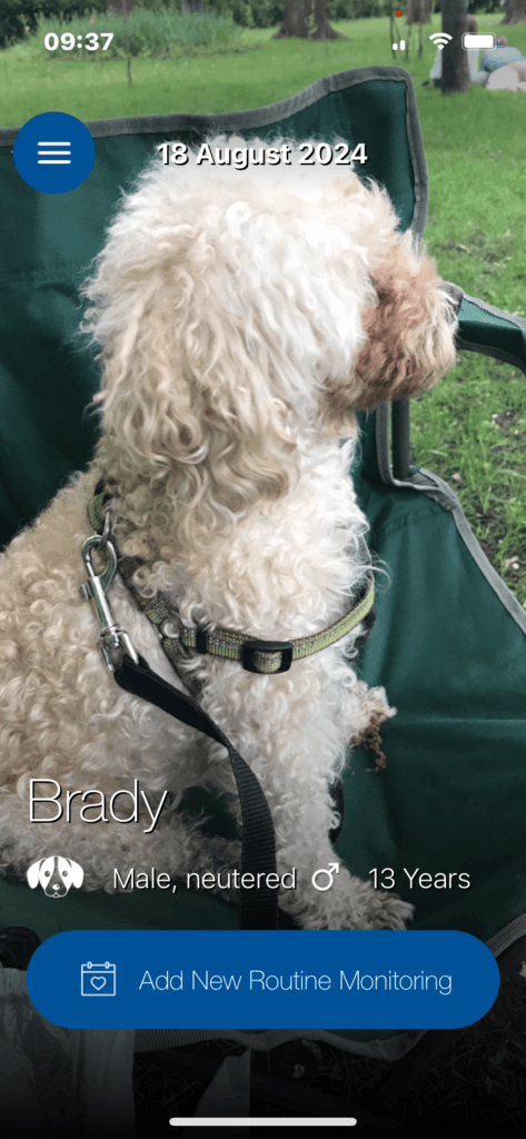 Pet Diabetes Tracker For Brady