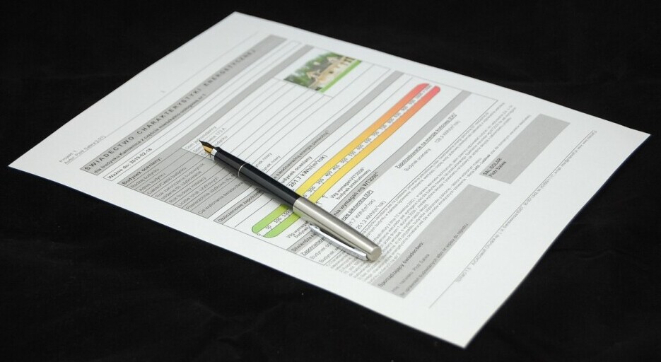 Pen and document